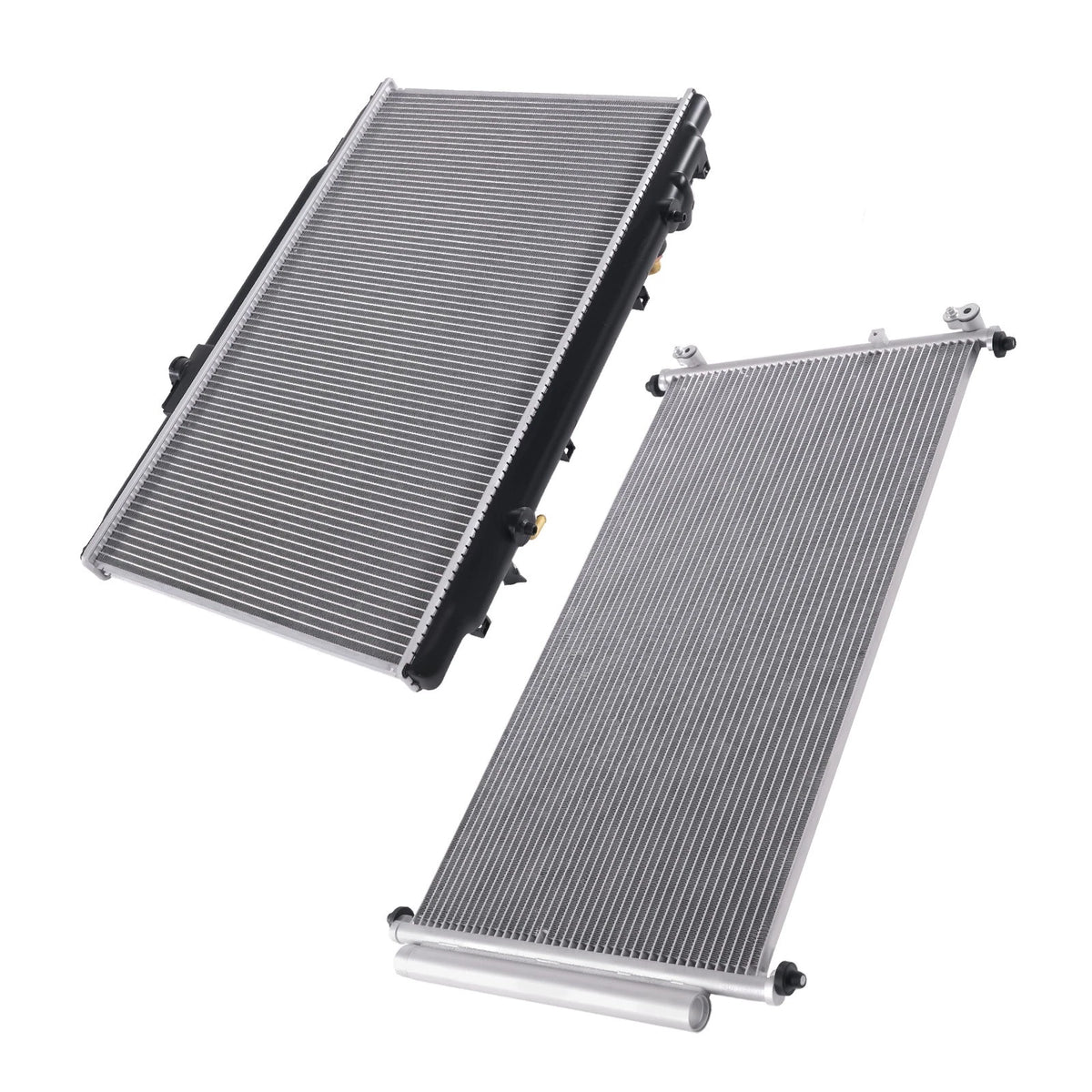 Aluminum Radiator & AC Condenser for Honda Odyssey (2005–2010) 19010RGLA51