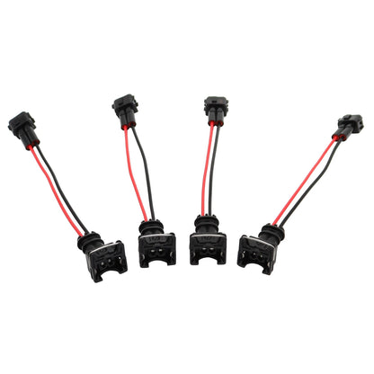 Set of 4 OBD2 to OBD1 EV1 Fuel Injector Conversion Harness for Honda Acura