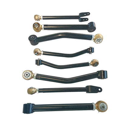 Set of 4 Adjustable Lift Control Arms for Jeep Wrangler JK (2007–2018) 0-6"