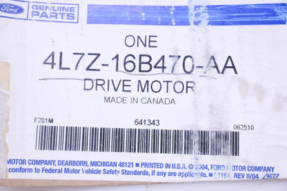 OEM Drive Motor for Ford (2004–2004) 4L7Z-16B470-AA