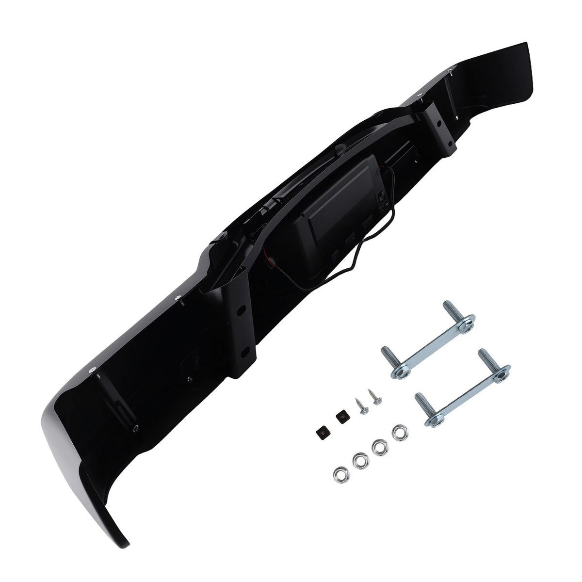 Black Steel Rear Bumper for Ford F150 (2009–2014) 9L3Z17906A