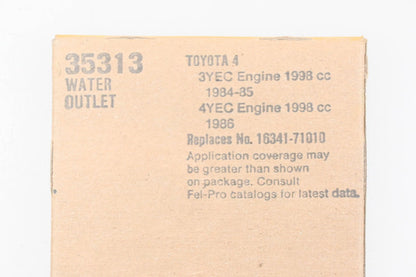 Water Outlet Gasket for Toyota (1990–1995) 35313, 16341-71010
