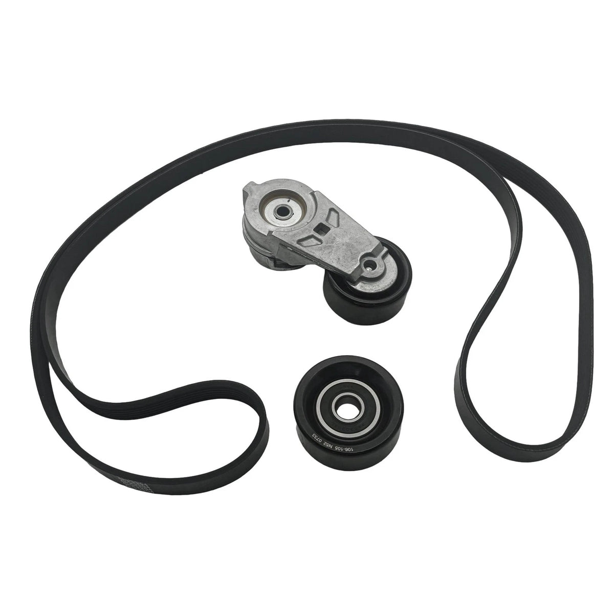 Serpentine Belt Drive Component Kit for Buick Rainier GMC Envoy Isuzu Saab (2004–2007)