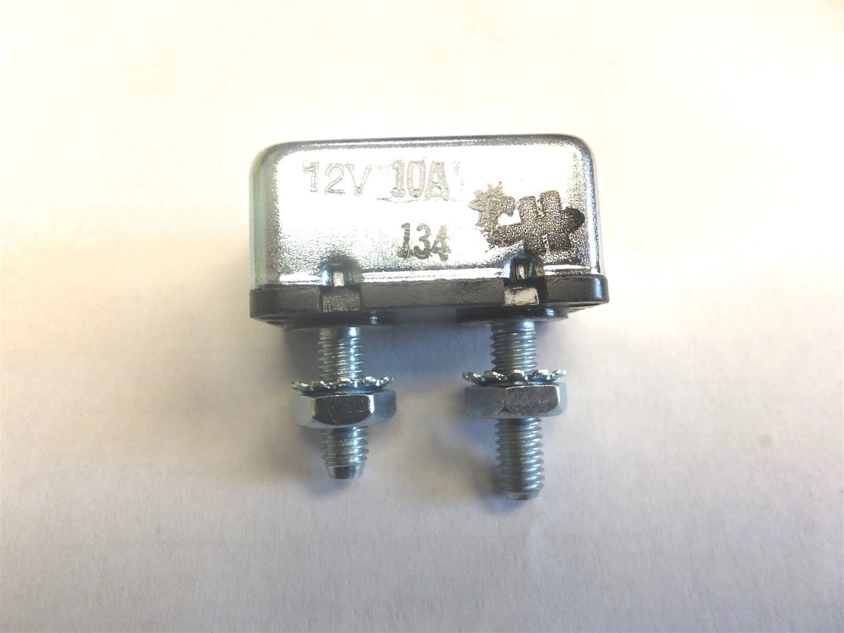 Set of 2 Circuit Breakers for Cole Hersee (12V 10A) 30056-10-BX