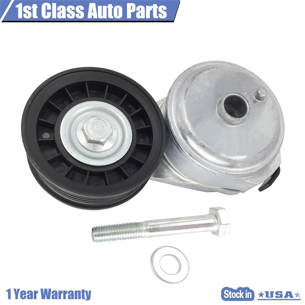 Serpentine Belt Tensioner for Chevy GMC C1500 K2500 3500 (1995–2000) [11287509508] [419-100]