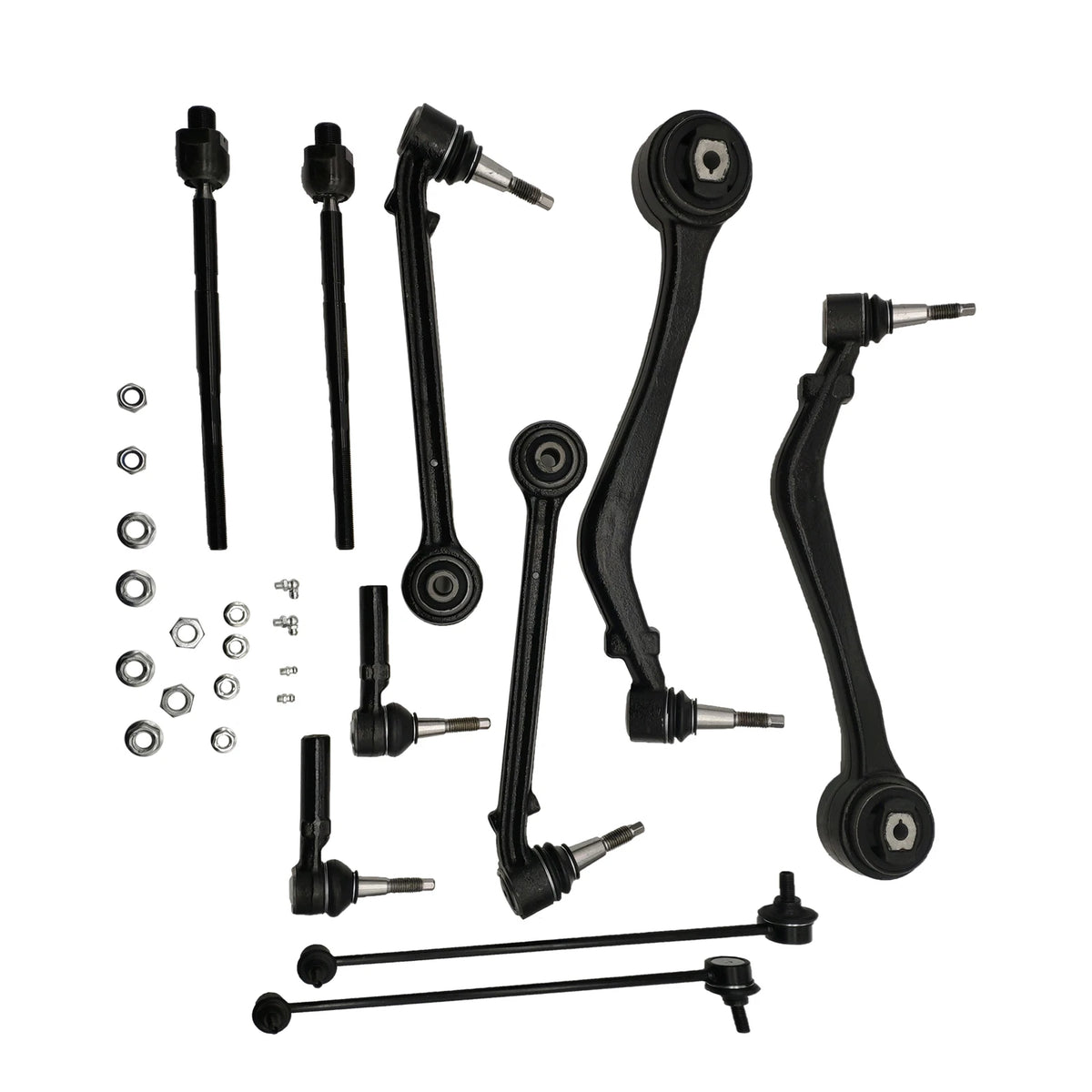 10X Front Lower Control Arms & Tie Rods Sway Bars for Chevy Camaro (2010–2015)