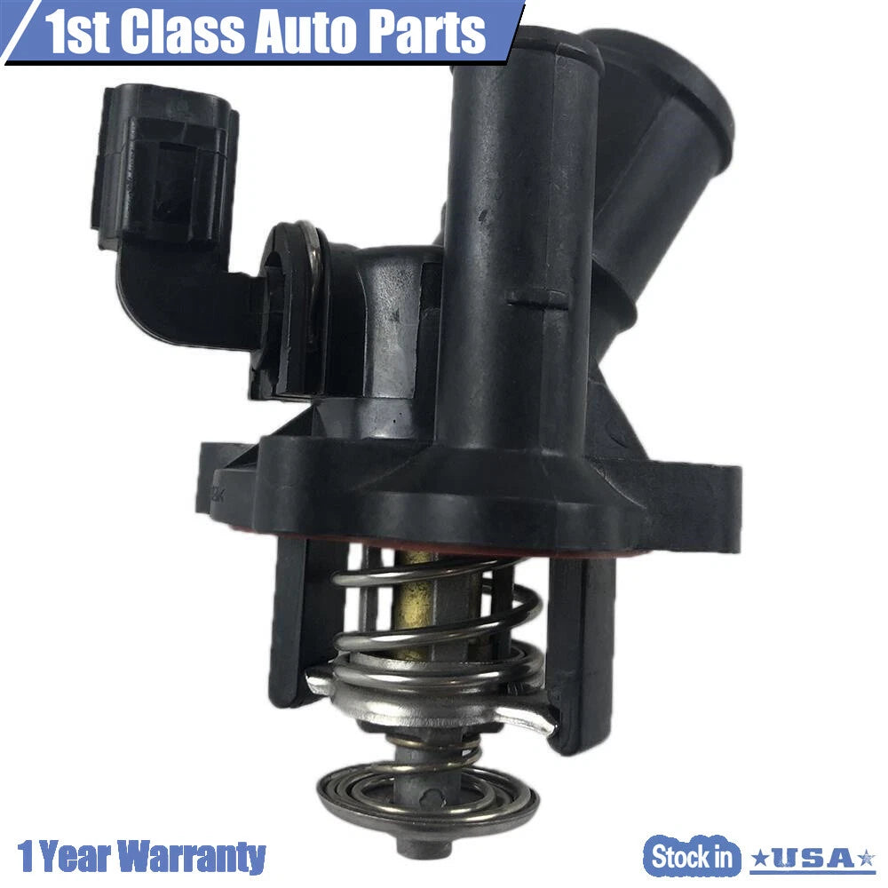 Thermostat w/ Housing Assembly for Ford Focus Ranger 2.3L 2.0L (2000–2007) [1S7Z8575AG]