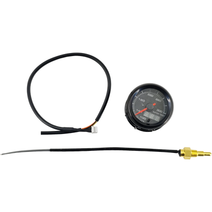 2" Water Temperature Gauge with Sensor for Universal Vehicles (100-280℉)