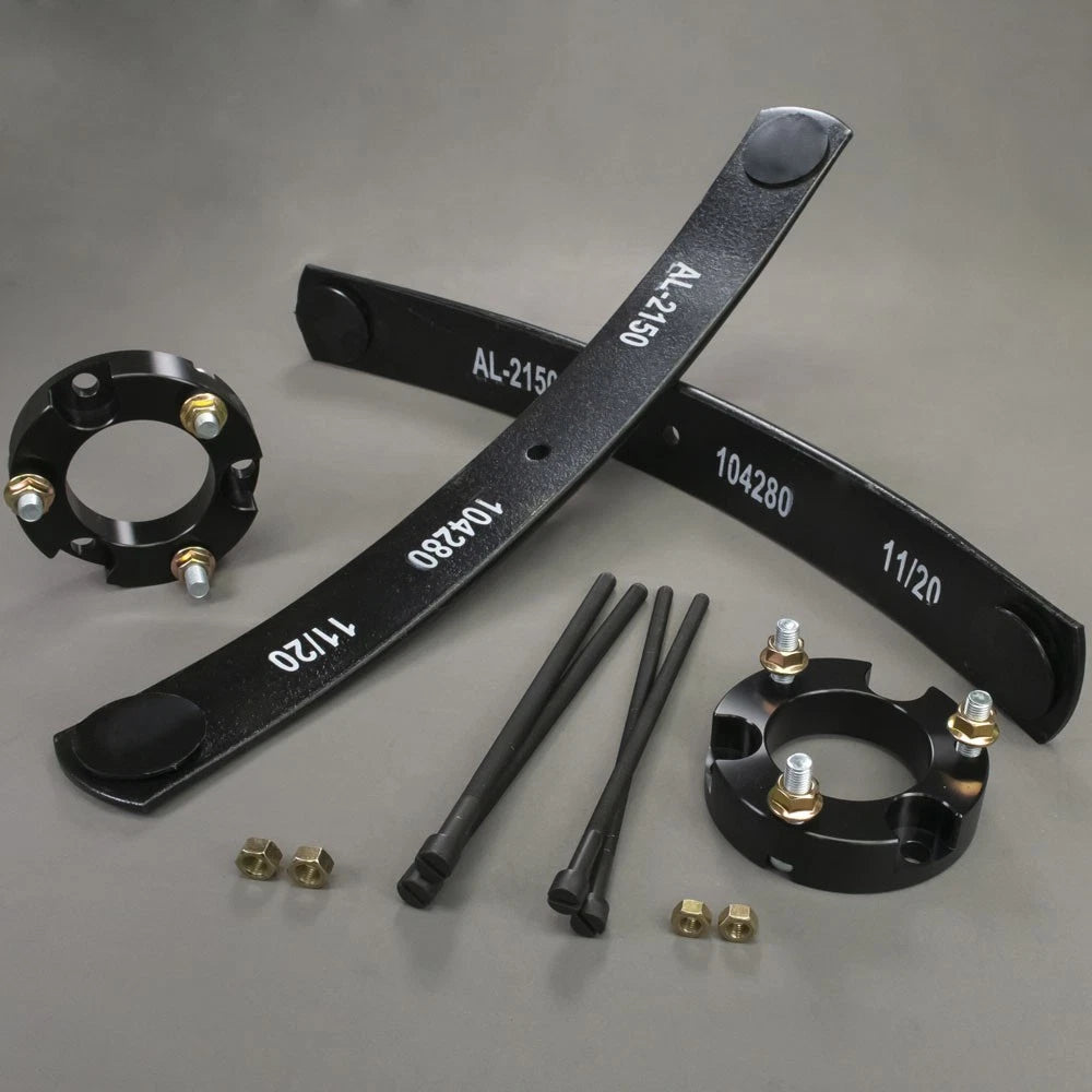 Strut Spacer / Add A Leaf Lift Kit for Tacoma 6 Lug (1995–2004) 2.5" Front 1.5" Rear