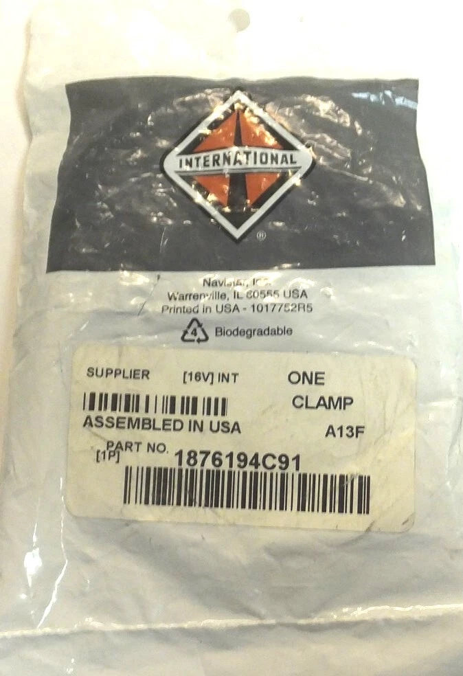 Turbo V-Band Assembly Clamp for International (1876194C91)