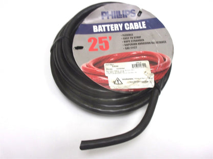 3-510 Phillips Battery Cable for - 1/0 Gauge, 25'