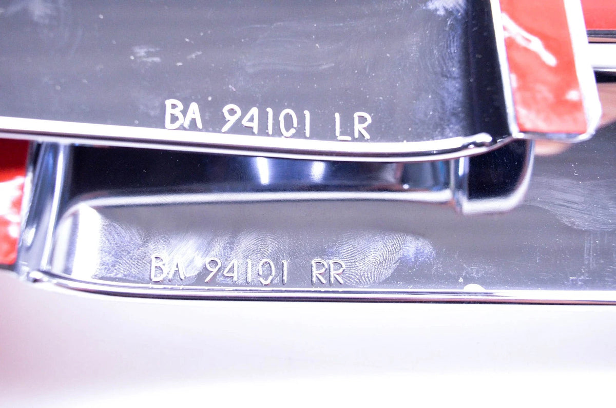 Chrome Rear Window Vent Kit for Aftermarket BA94101 (NOS)