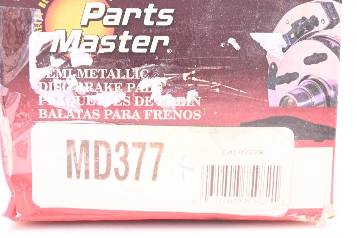 Brake Pad Kit for Parts Master MD377 (NOS)