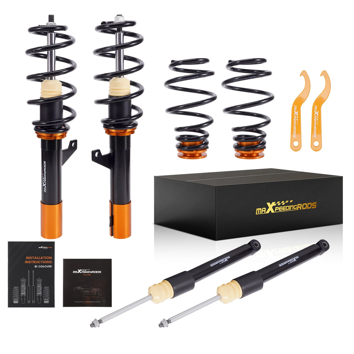 Coilover Shocks Springs Kit for Audi TT 8J / A3 8P FWD (2006–2014)
