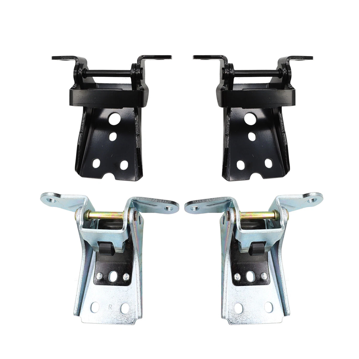 Set of 4 Front Upper Lower Door Hinges for Ford F150 F-250 F-350 (1980–1997)