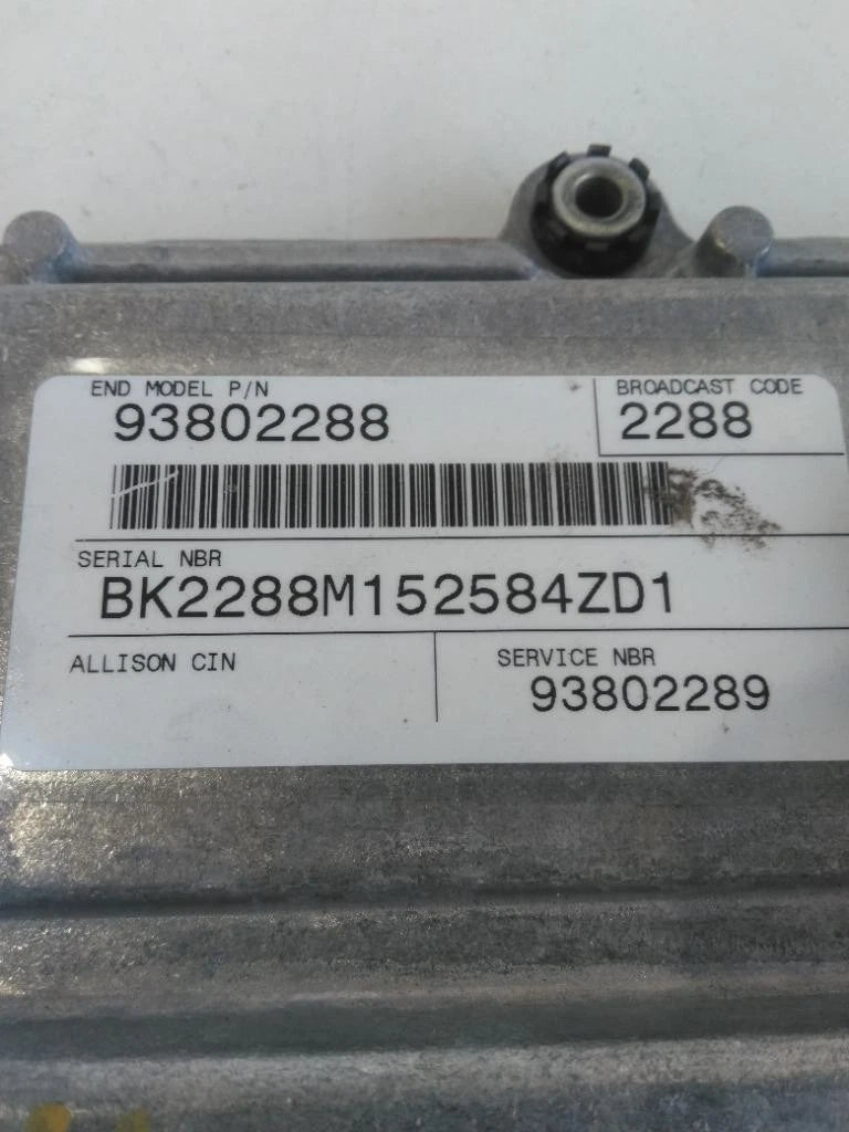 Transmission Control Module (TCM) for Allison 2400 (2006) - Replaces 93802288