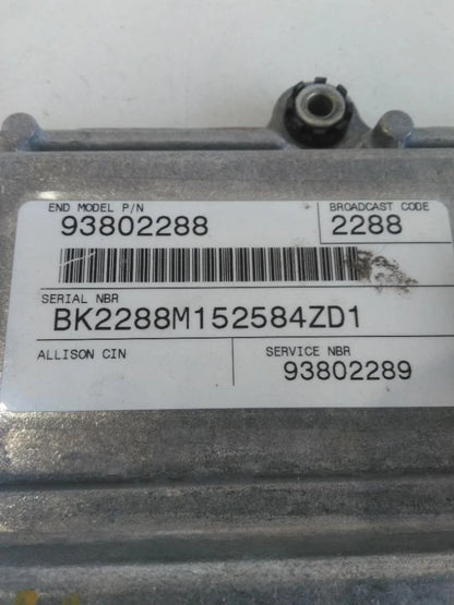 Transmission Control Module (TCM) for Allison 2400 (2006) - Replaces 93802288