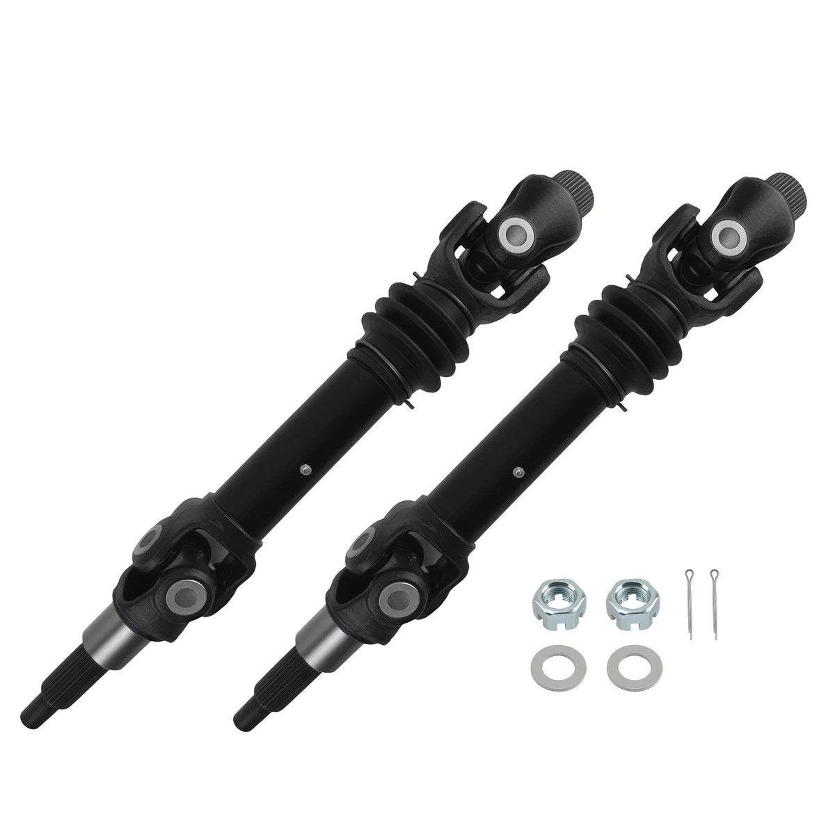 Set of 2 CV Joint Axles for Polaris Xplorer 500 (1997) / Worker 335 (1999)