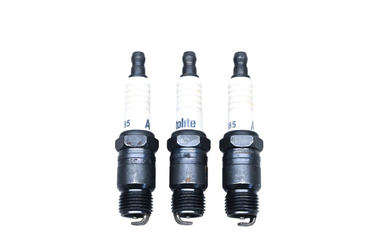 3X Autolite 685 Copper Core Resistor Spark Plugs for