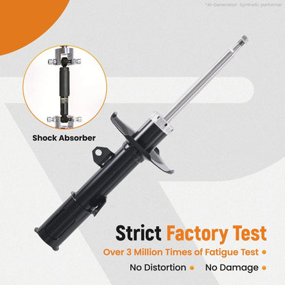 Complete Front Shock Struts Set for Toyota Matrix Pontiac Vibe (2003–2008)
