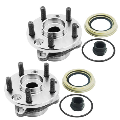 2X Front Wheel Bearing Hub Assembly 513017K for Pontiac Sunfire Chevy Cavalier (1995–2005)