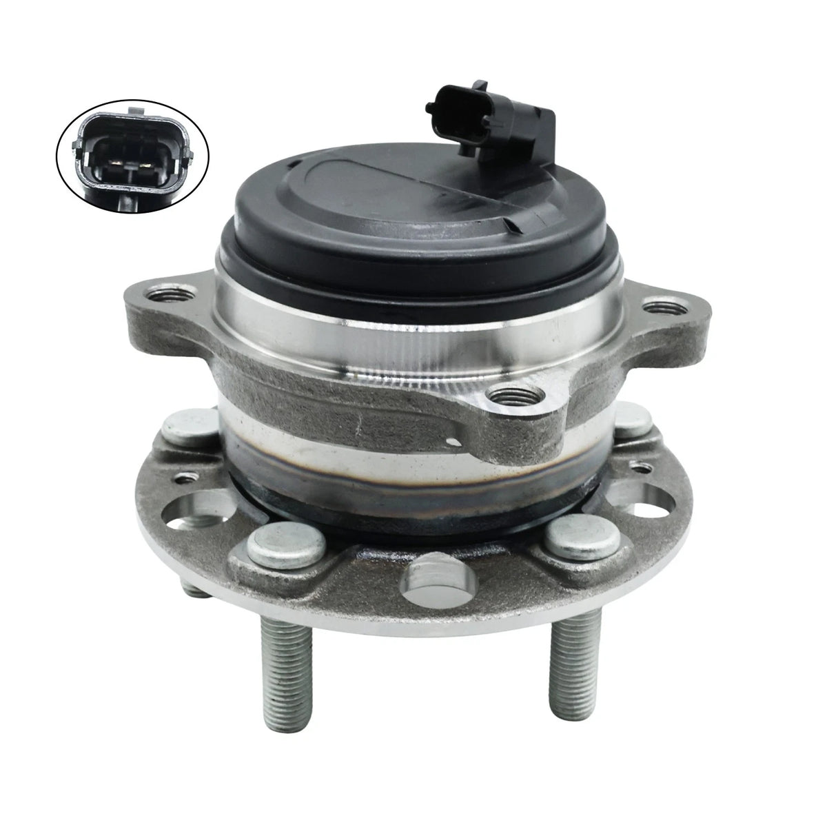 Set of 2 Rear Wheel Bearings and Hubs for Hyundai Palisade Kia Sorento (2016–2020)