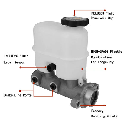 Brake Master Cylinder for Silverado 1500 (1999–2002) & Tahoe (2000–2003)