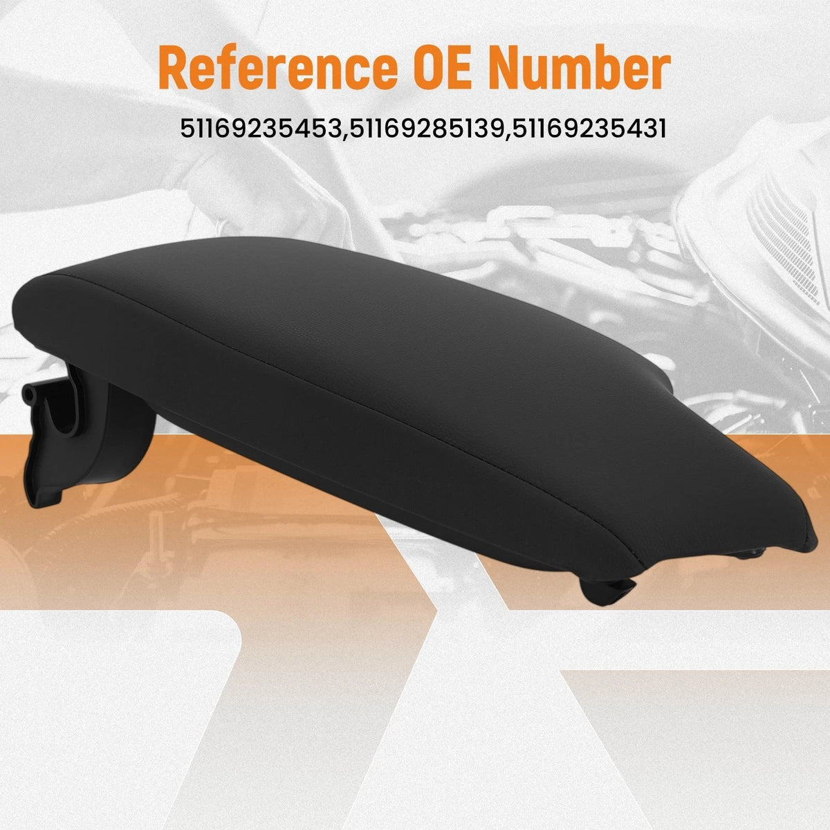 Center Console Lid Cover for BMW 428i/430i/435i/440i (2012–2019) 51169285139