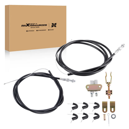 Rear Parking Brake E-Brake Cable Kit for Wilwood DISC (330-9371)