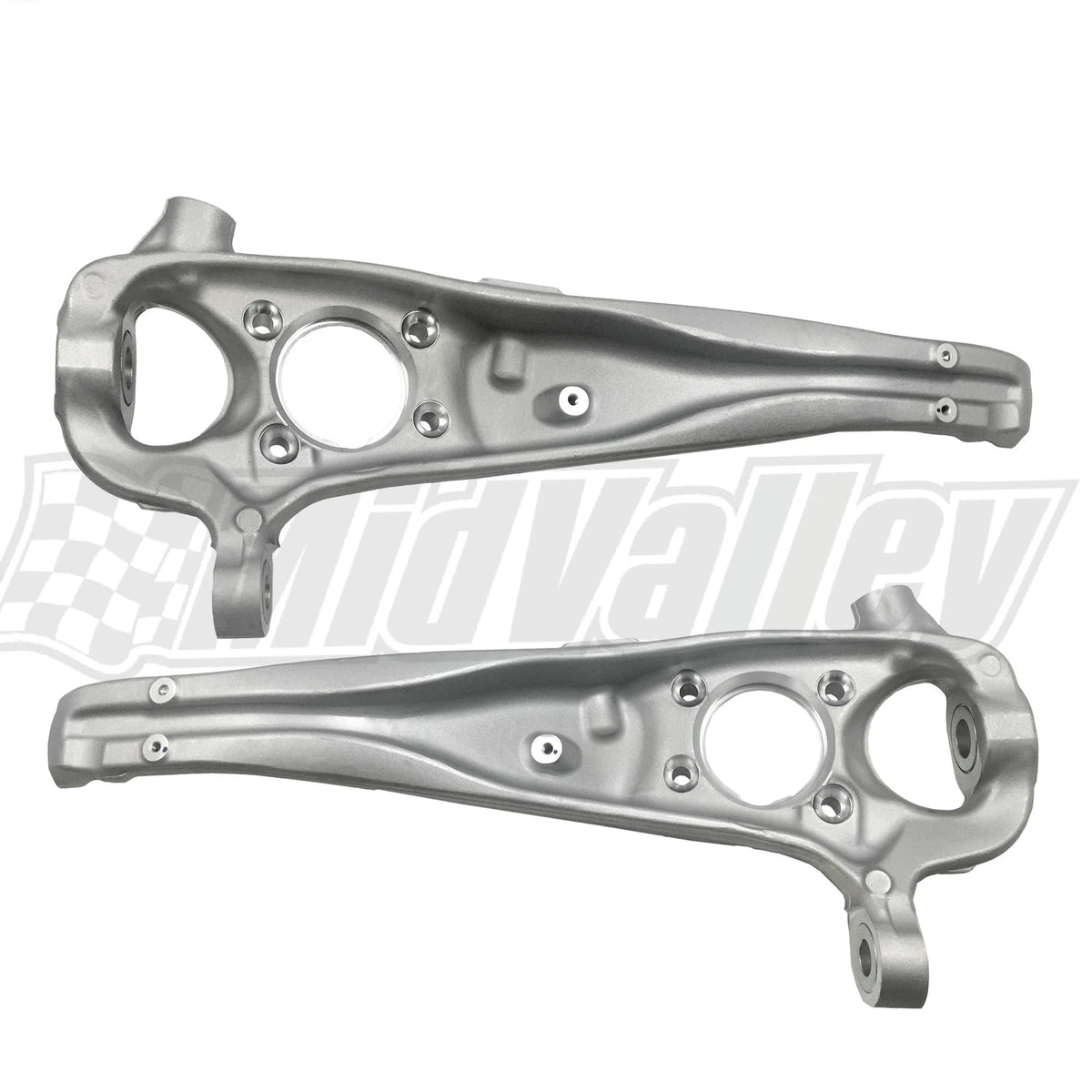 Set of 2 Front Left & Right Suspension Spindle Knuckles for Volkswagen Touareg (2011–2014)