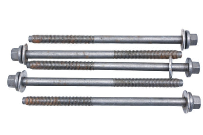 Set of 10 Hex Flange Head Bolts & Washers M14-1.75 x 205mm