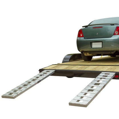 Heavy Duty Aluminum Loading Ramps 2,500 lb Capacity 72" x 12" (Universal)
