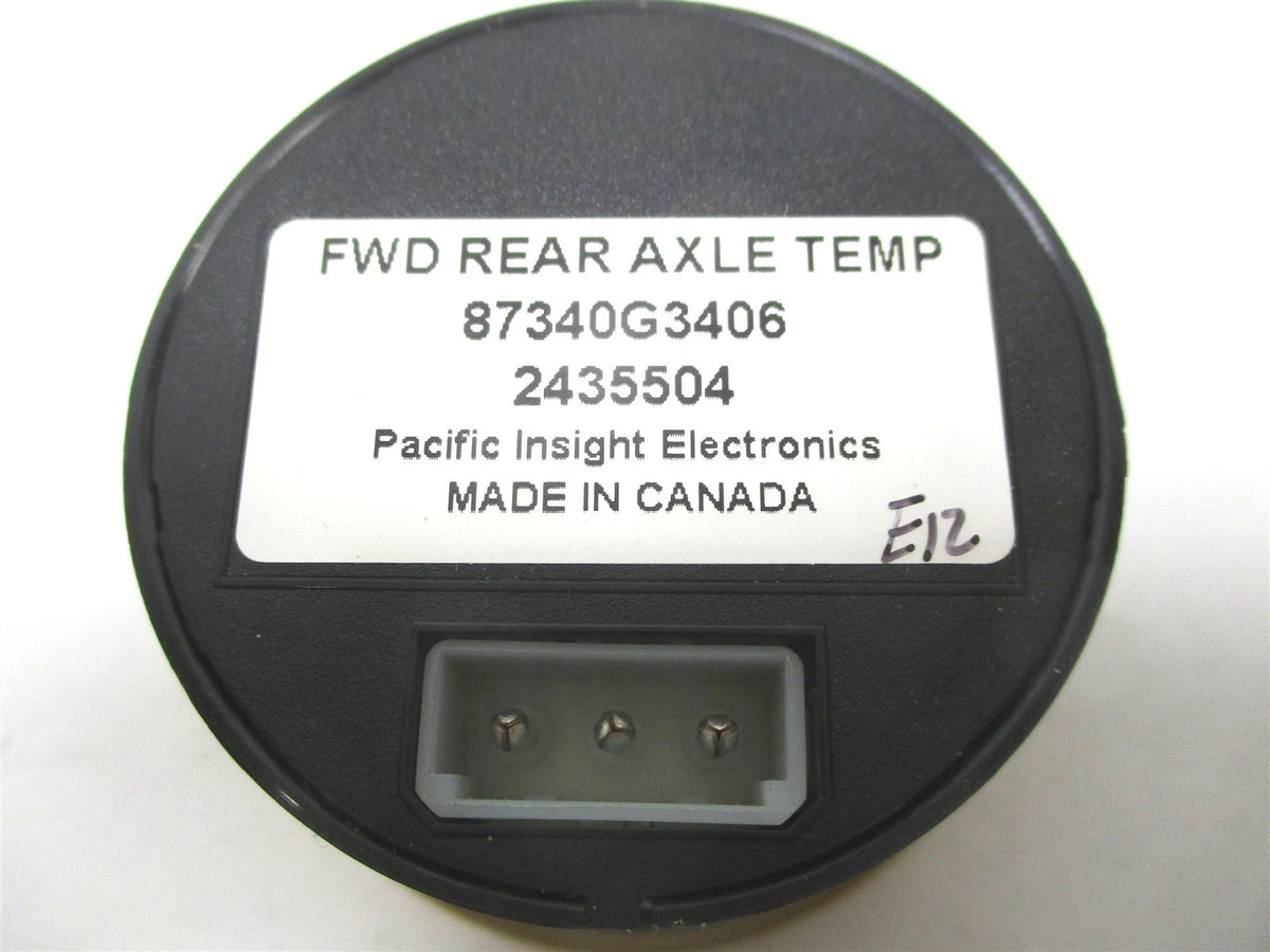 Forward Rear Axle Temp Gauge for Pacific Insight Electronics