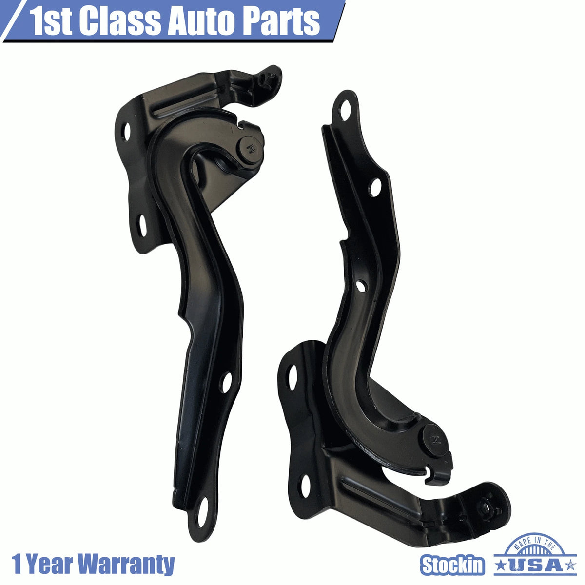 Set of 2 Hood Hinges for Toyota Corolla (2009–2013)