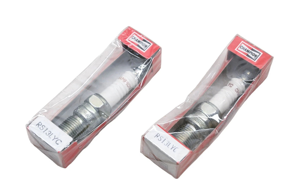 2X Champion RS13LYC Spark Plugs for (NOS)