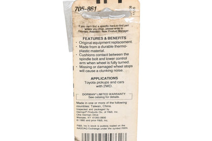 2X Wheel Stops for Dorman (705-861)