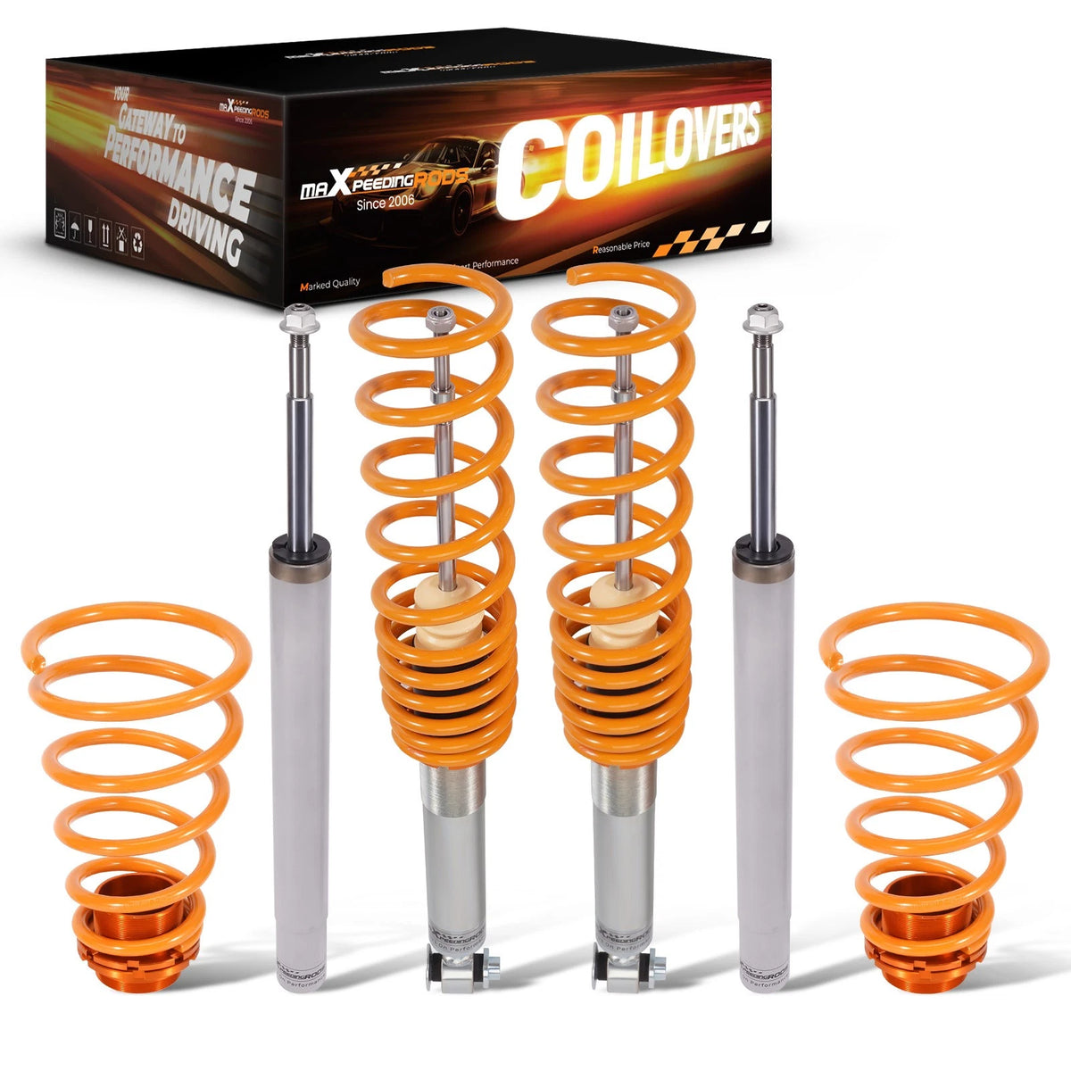 Adjustable Coilover Kits for BMW E34 5 Series 525i 535i 540i RWD (1988–1996)