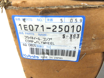 Genuine OEM Flywheel for Kubota V3300 V3600 (1E071-25010)