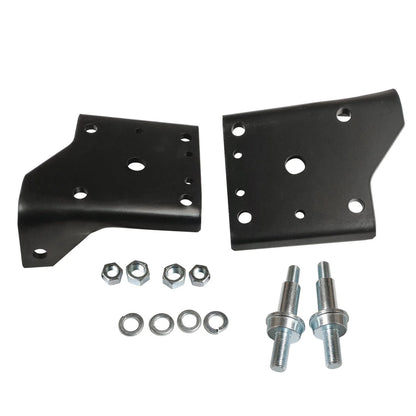 12-Pcs Leaf Spring Shock Plate Kit w/ Studs for Camaro Firebird Nova (1968–1972)