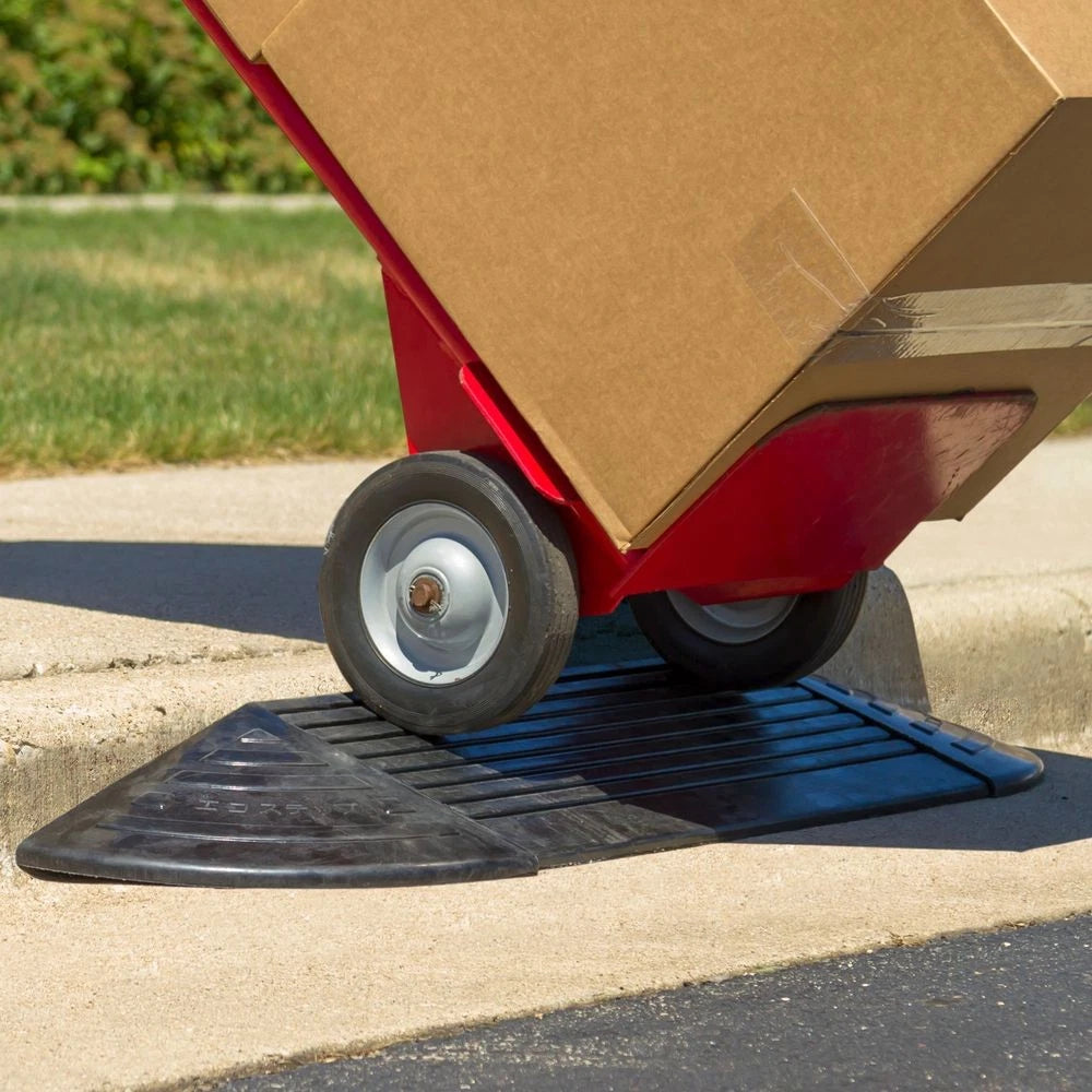 4" High Curb Ramp Set with End Caps for Guardian (10000lb)