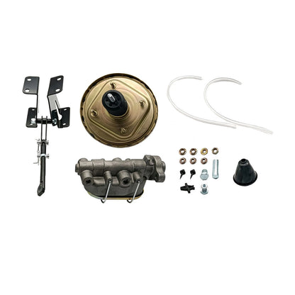 Dual Power Brake Booster Conversion Kit for Jeep CJ5 CJ7 (1974–1986)
