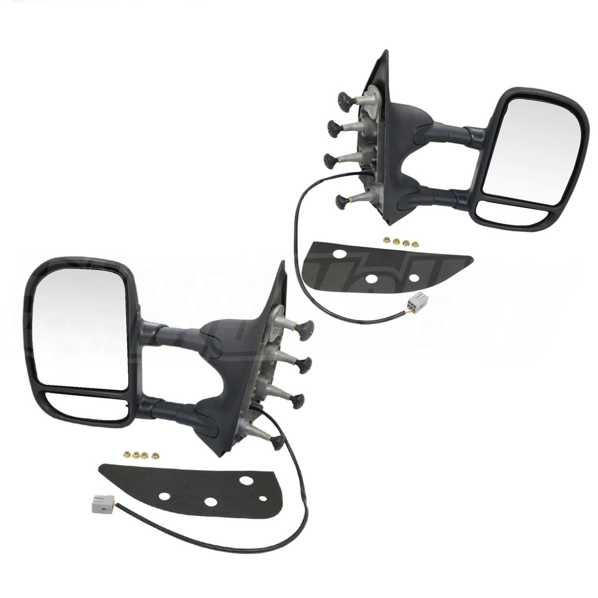 Power Folding Mirrors for Ford E-350 E-450 Super Duty E-150 (2008–2019)