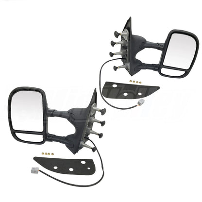 Power Folding Mirrors for Ford E-350 E-450 Super Duty E-150 (2008–2019)