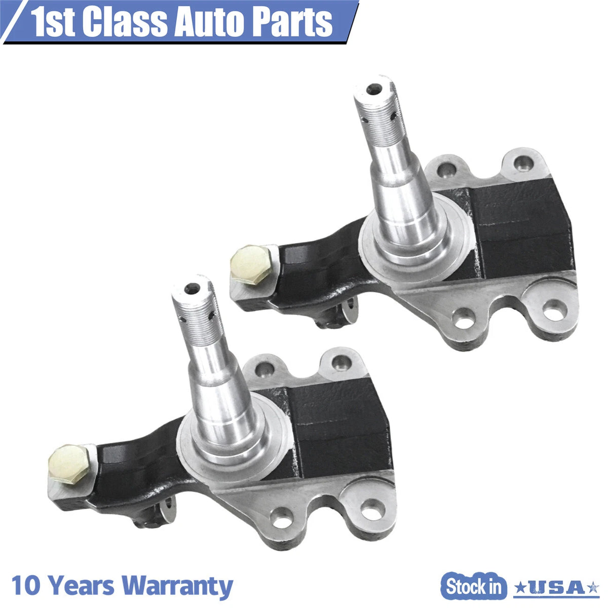 2X Disc Brake 2" Drop Spindles Steering Knuckles for GM A-Body/F-Body (1964–1972)