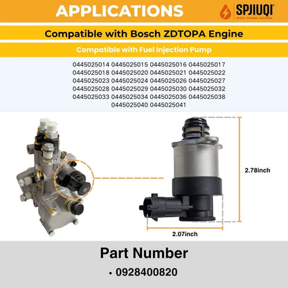 Fuel Pressure Regulator for (0928400820, 0445025014, 0445025015)
