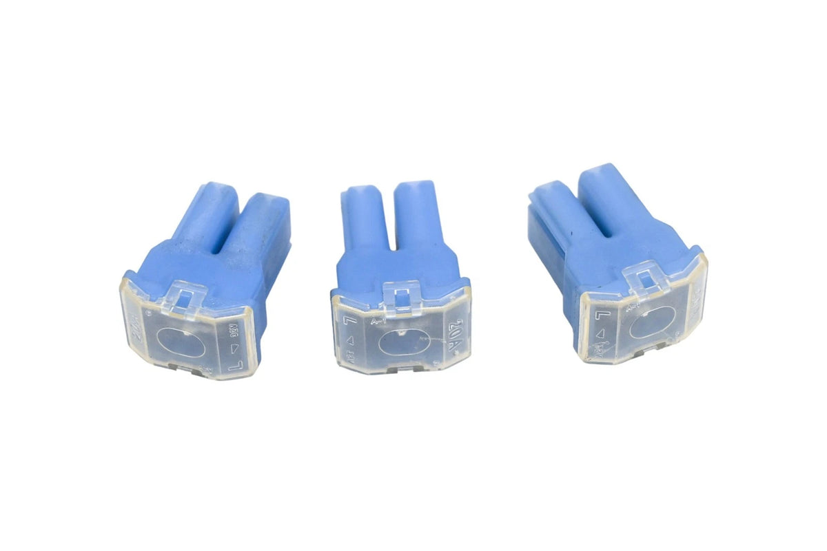 Set of 3 OEM 20Amp Fuses for Ford (F4SZ-14526-B, F4SZ14526B)
