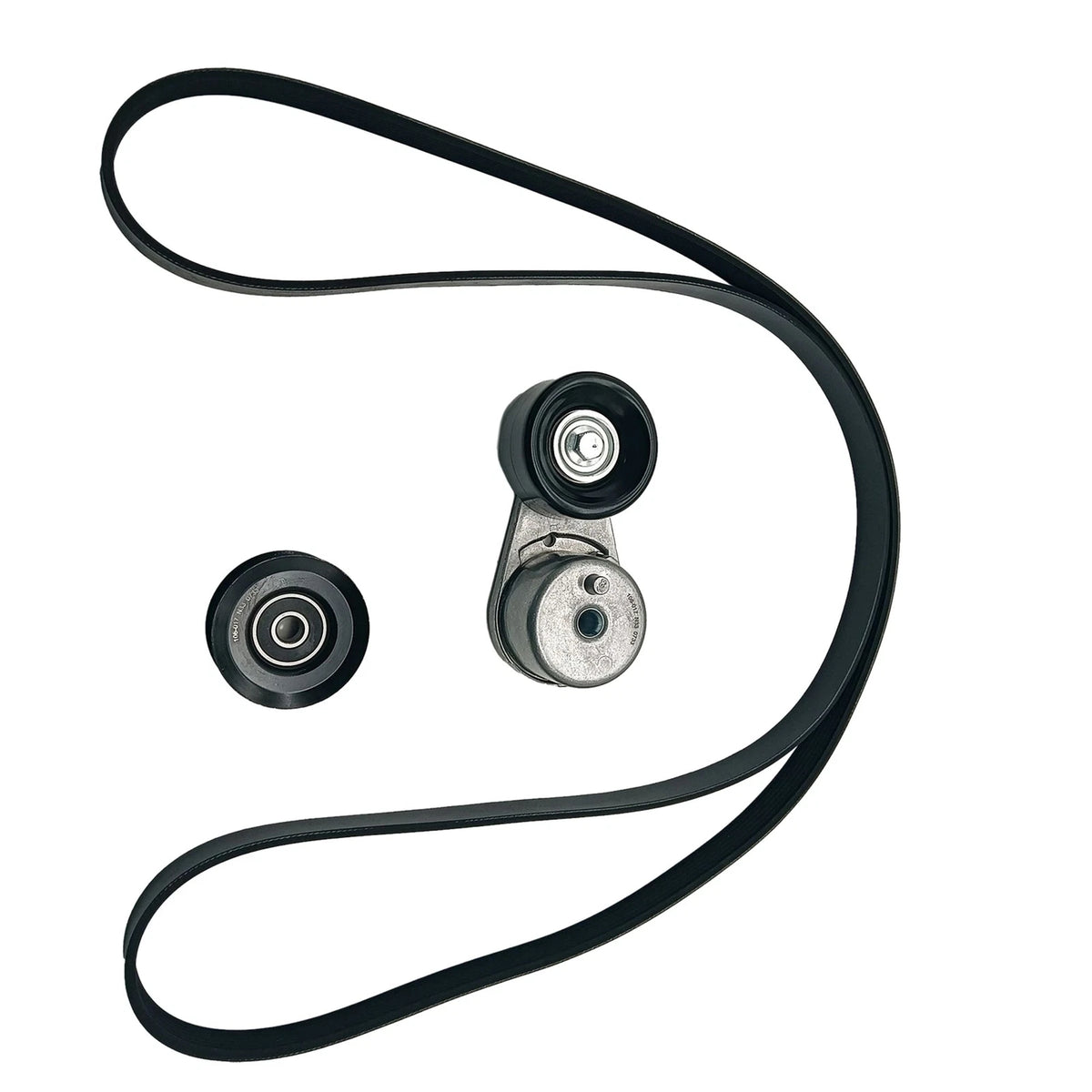 Serpentine Belt Tensioner Pulley Kit for Nissan Pathfinder NV1500 NV2500 NV3500 (2005–2021)