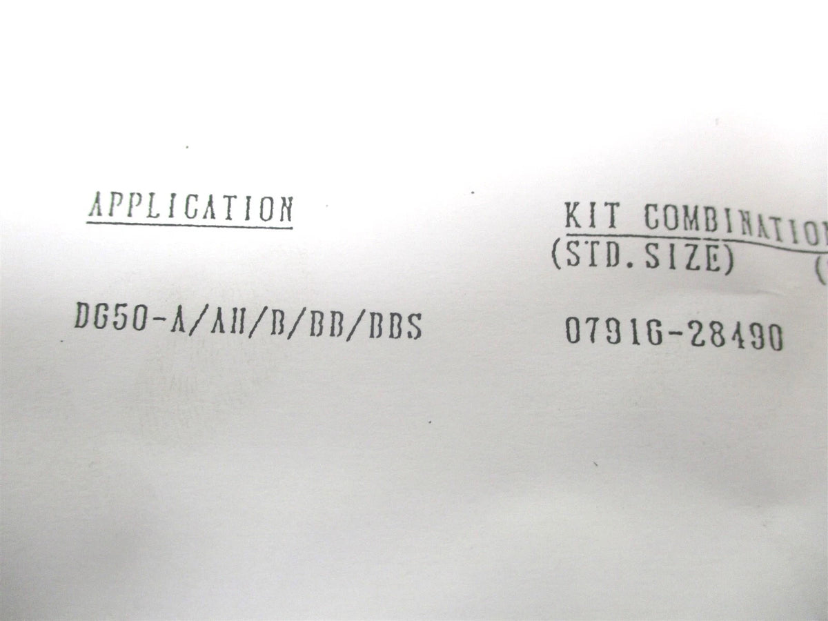 Piston and Ring Kit for Kubota (07916-28490, 15281-21110, 15361-21050)