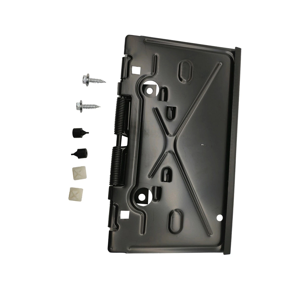 Rear License Plate Tag Bracket with Hinge for Chevy Chevelle Nova (1964–1972)