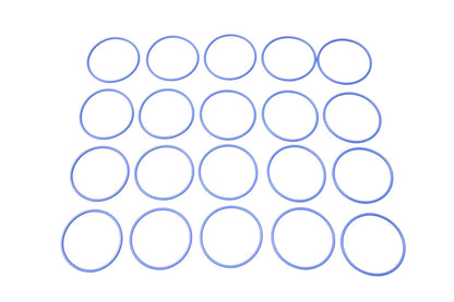 Set of 20 Blue O-Rings for Ford (4C4Z-4N046-AA, 1205G761)